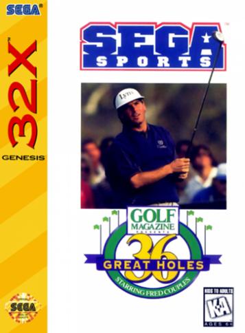 Download 36 Great Holes Starring Fred Couples 32X