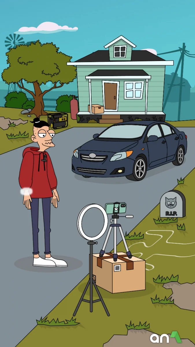 Lamar - Idle Vlogger (MOD, Unlimited Money) 240.1.0 - imagem 3