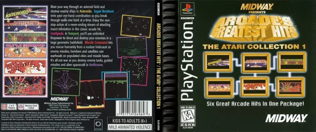 Download Arcade's Greatest Hits - The Atari Collection 1