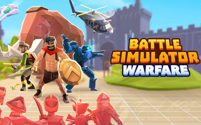 Download Battle Simulator Warfare v1.3.9 MOD APK – DINHEIRO INFINITO