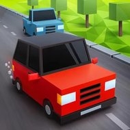 Download Blocky Cars: Traffic Rush 0.7