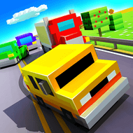 Download Blocky Highway (MOD, Unlimited Coins/Unlocked) 1.2.7