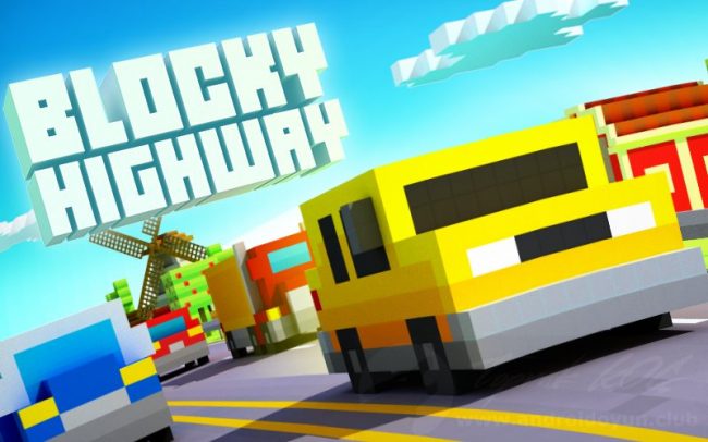 Download Blocky Highway v1.2.4 MOD APK – DINHEIRO INFINITO