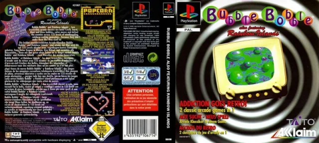 Download Bubble Bobble also featuring Rainbow Islands