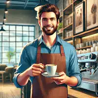 Download Coffee Shop Simulator 3D Cafe MOD APK v0.28 (Dinheiro Infinito)