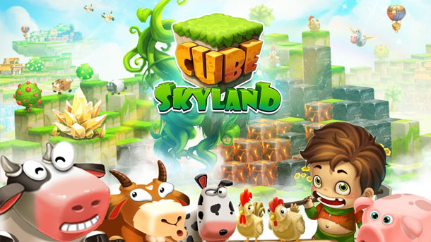 Download Cube Skyland: Farm Craft v1.1.255a MOD APK [Money]