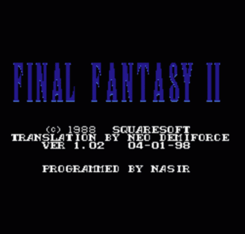 Download Final Fantasy 2 [T-French]