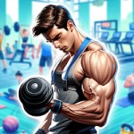 fitness-gym-simulator-fit-3d-mod-apk-v1-0-4-dinheiro-infinito