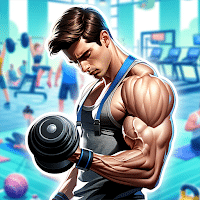Download Fitness Gym Simulator Fit 3D MOD APK v1.0.4 (Dinheiro Infinito)