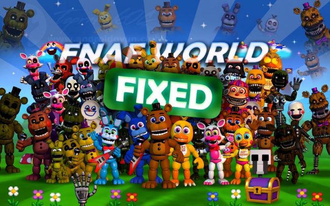 Download FNaF World Fixed v2.5.5 FULL APK – VERSÃO COMPLETA