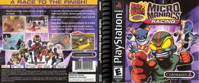 Download FoxKids.com - Micro Maniacs Racing