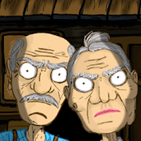 Download Grandpa And Granny Escape House MOD APK v1.6.38 (God Mod)