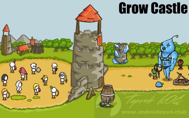 Download Grow Castle v1.39.6 MOD APK – PARA / ELMAS MODIFICADO