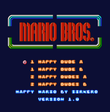 Download Happy Mario (Mario Bros Hack)