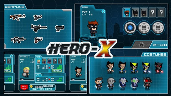 Download HERO-X v1.1.4 MOD APK [Money]
