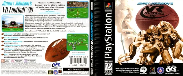Download Jimmy Johnson's VR Football '98