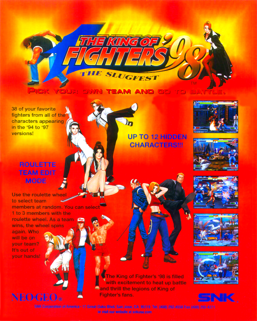 Download King of Fighters 98
