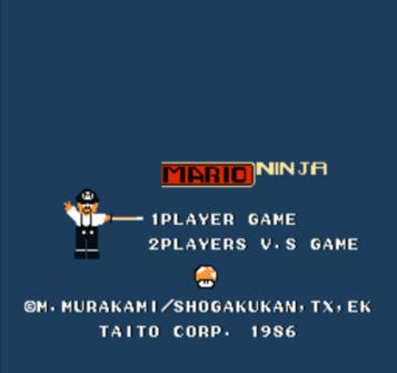 Download Mario Ninja (Musashi No Ken Hack)