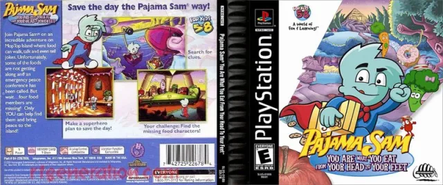 Download Pajama Sam - You Are What You Eat from Your Head to Your Feet