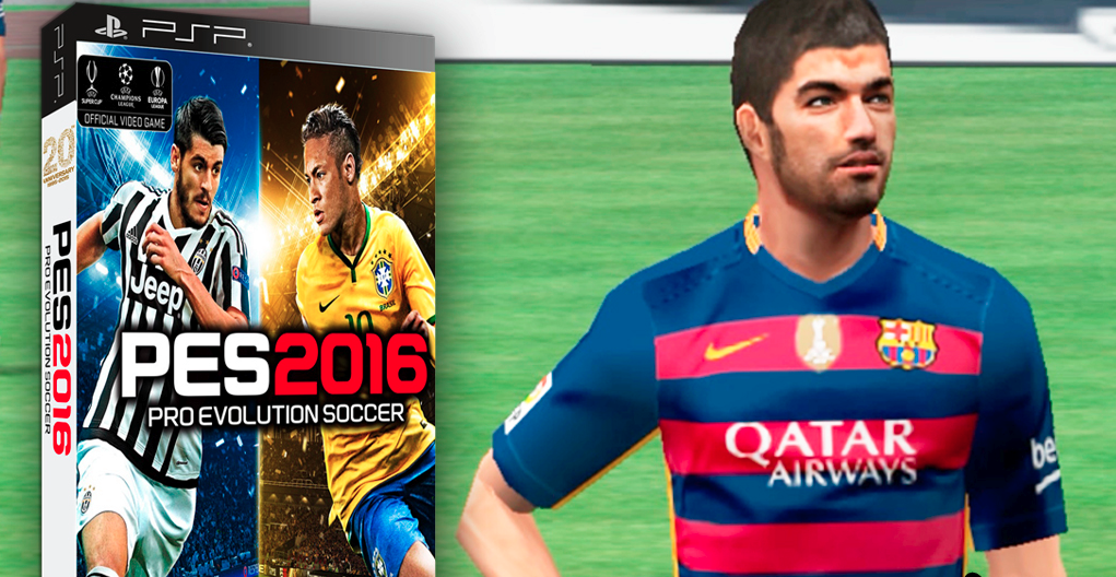 Download Pro Evolution Soccer 2016 (PES 2016 Black Edition) PSP.