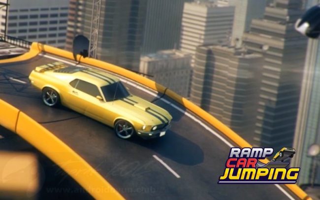 Download Ramp Car Jumping v2.2.1 MOD APK – DINHEIRO INFINITO