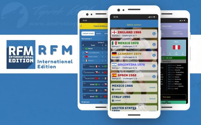 Download RFM Uluslararası Futbol v3.1 MOD APK – Tüm Ligler AÇIK
