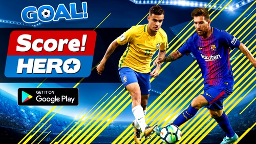 Download Score! Hero 2018 Apk + Data Mod [Modo Carreira / Energia Ilimitada]