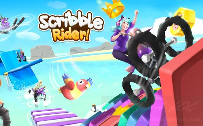 Download Scribble Rider v1.930 MOD APK – DINHEIRO INFINITO