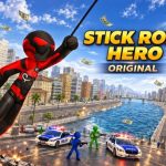 Download Stick Rope Hero Original v1.0.1 MOD APK – DINHEIRO INFINITO
