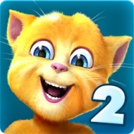 Download Talking Ginger 2 (MOD, Unlimited Snacks) 2.3
