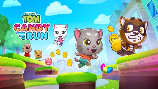 Download Talking Tom Candy Run v1.6.2.377 MOD APK [Dinheiro Infinito]