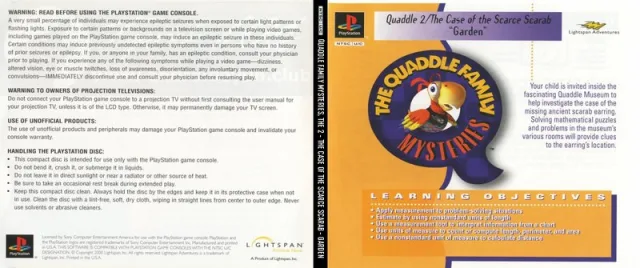 Download The Quaddle Family Mysteries 2 - The Case of the Scarce Scarab - Garden