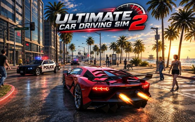 Download Ultimate Car Driving Sim 2 v1.0.0 MOD APK – DINHEIRO INFINITO