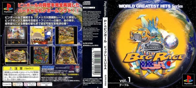 Download World Greatest Hits Series Vol. 1 - Pro Pinball - Big Race USA