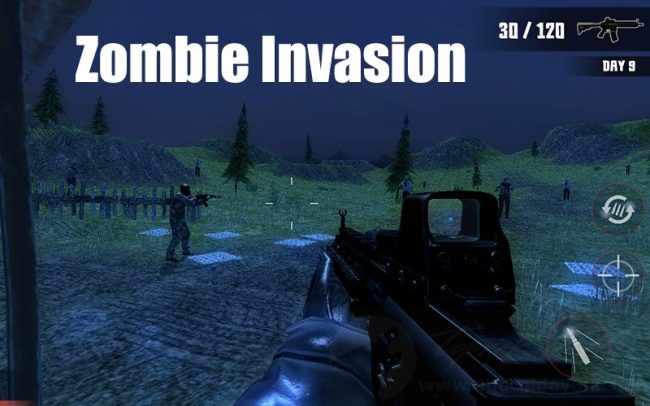 Download Zombie Invasion v1.6 MOD APK – DINHEIRO INFINITO