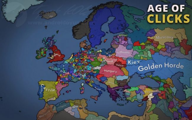 Download Age of Clicks Grand Strategy v0.70 FULL APK – VERSÃO COMPLETA