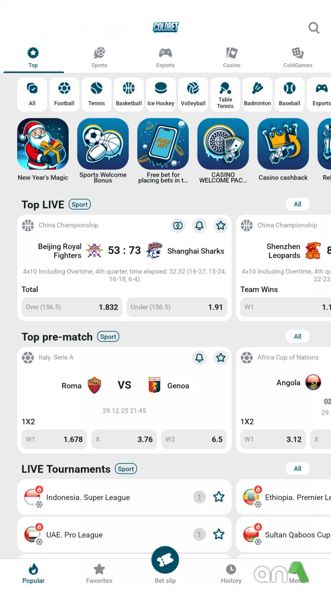 ColdBet 256.0.3 - imagem 2