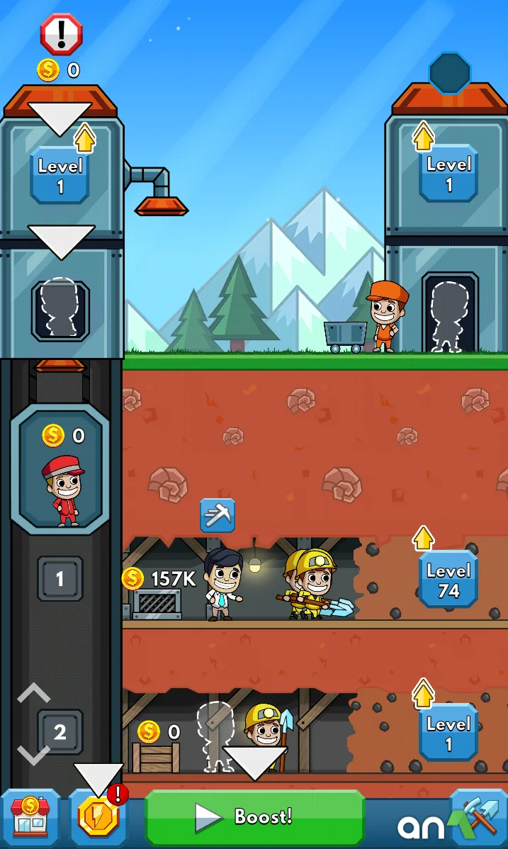 Idle Miner Tycoon (MOD, Unlimited Coins) 5.65.0 - imagem 2
