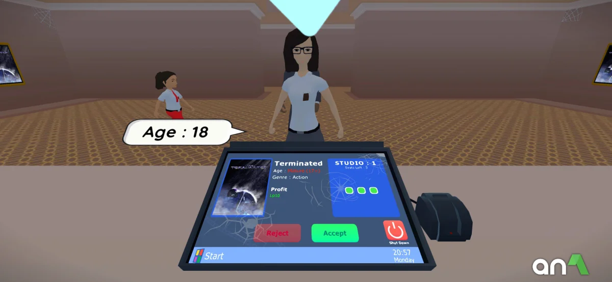 Bioskop Simulator (MOD, Unlimited Money) 4.2.45 - imagem 2