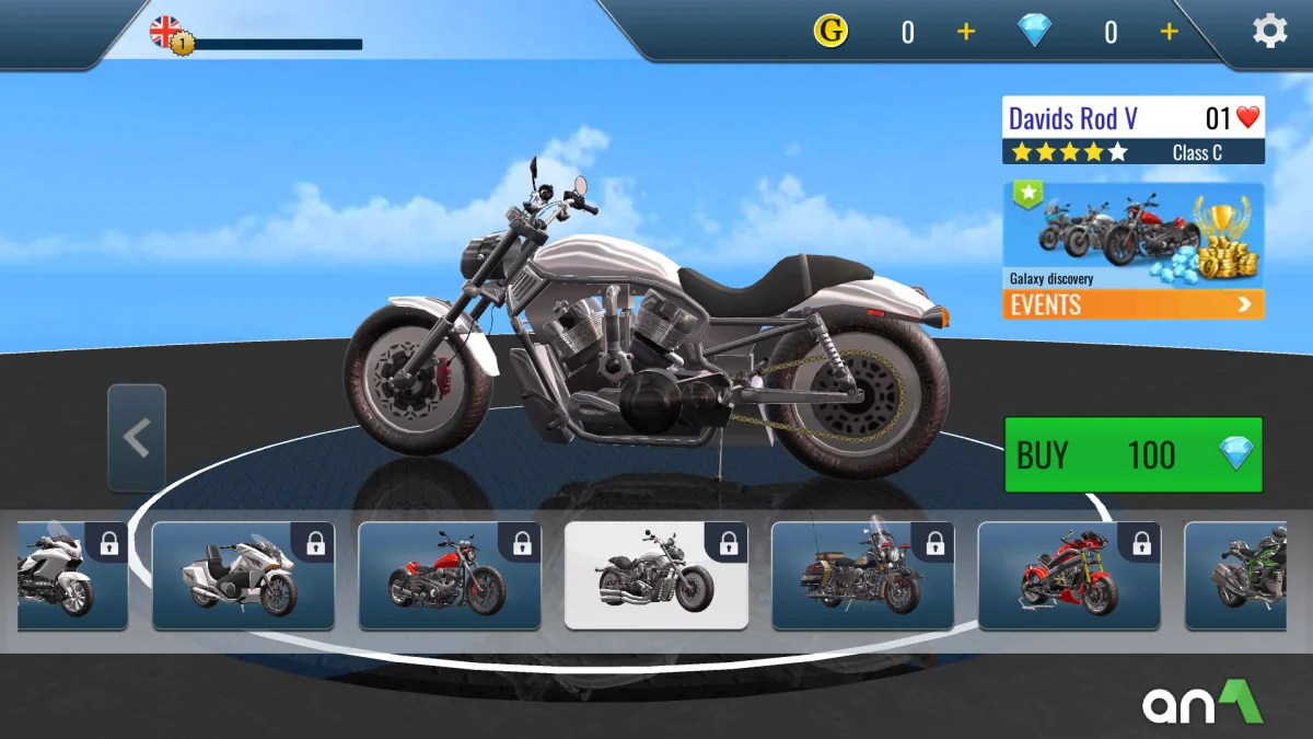 Traffic Bike Rush Driving City (MOD, Unlimited Money) 1.0.2 - imagem 2