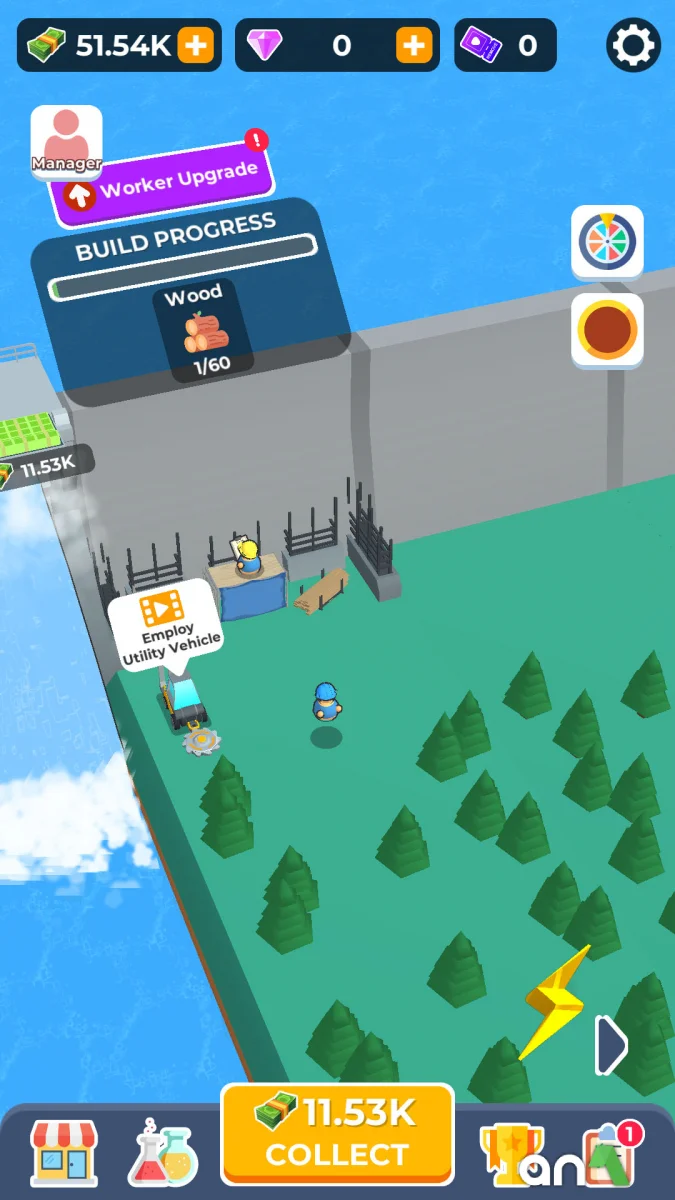 Dam Builder (MOD, Unlimited Money/Diamonds) 0.9.3 - imagem 3