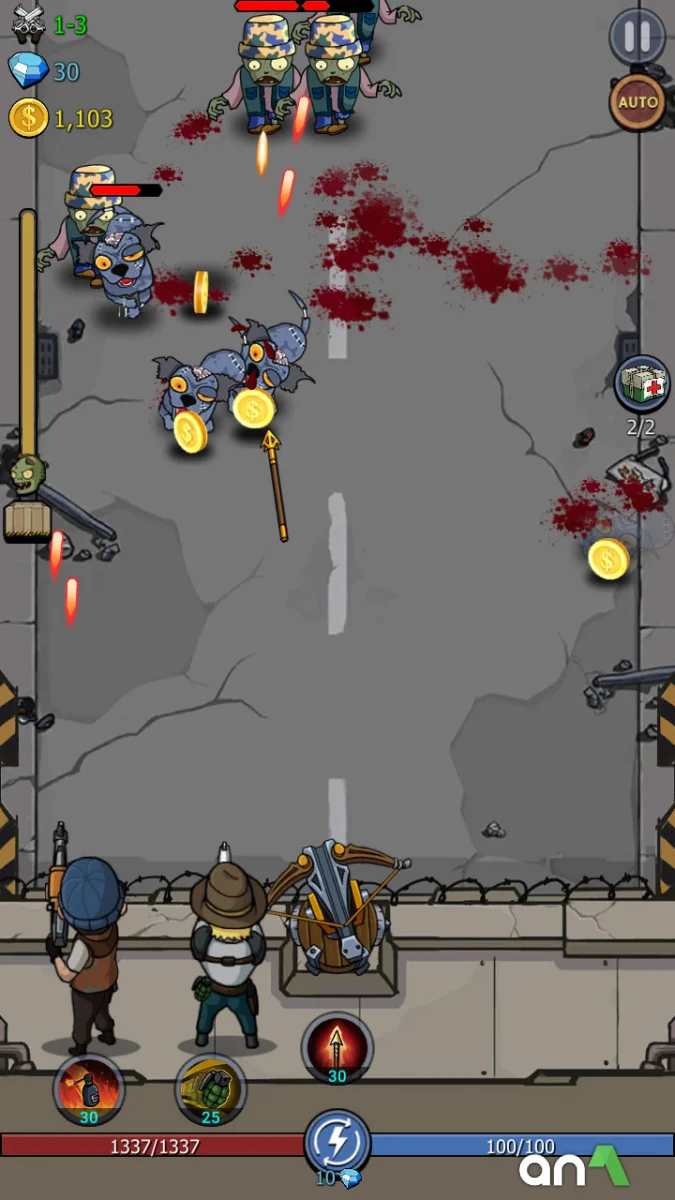 Zombie War (MOD, Unlimited Money) 365 - imagem 3