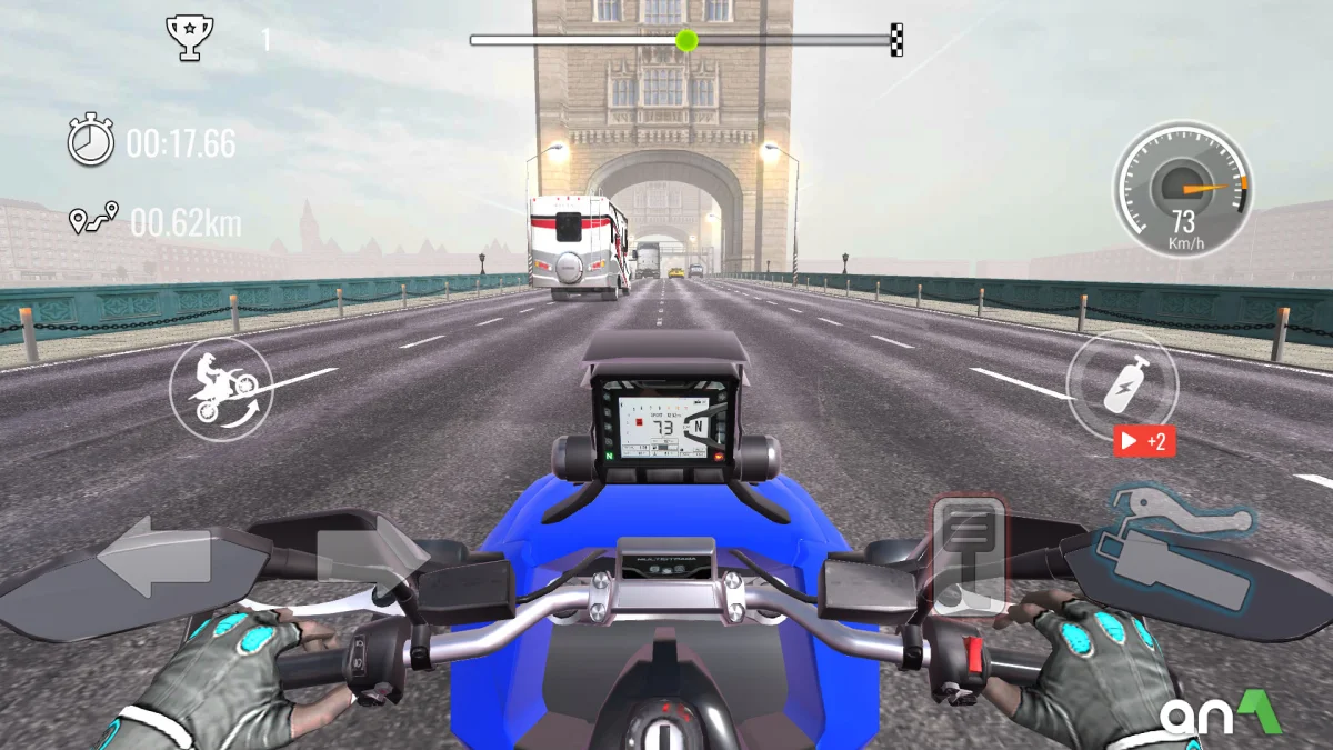 Traffic Bike Rush Driving City (MOD, Unlimited Money) 1.0.2 - imagem 3