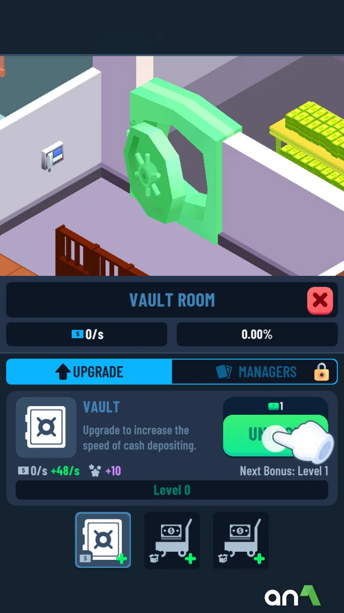 Idle Bank Tycoon (MOD, Unlimited Money) 2.3.0 - imagem 4