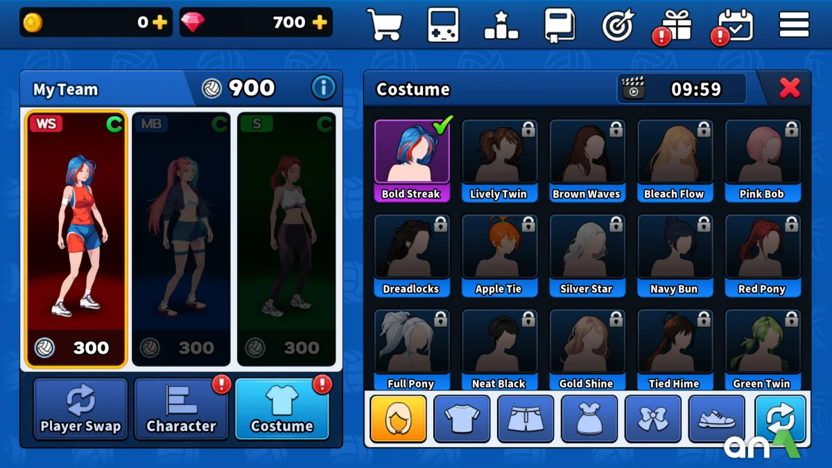 VolleyBall King (MOD, Unlimited Gold/Gems) 1.3.2 - imagem 4