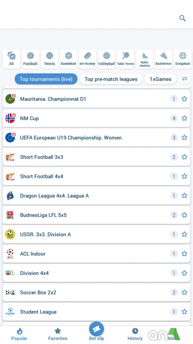1xBet 258.3.0 - imagem 4