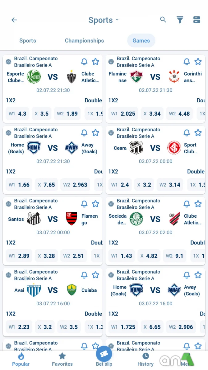 1xBet 258.3.0 - imagem 5