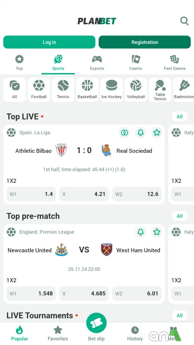 Planbet 256.0.1 - imagem 5