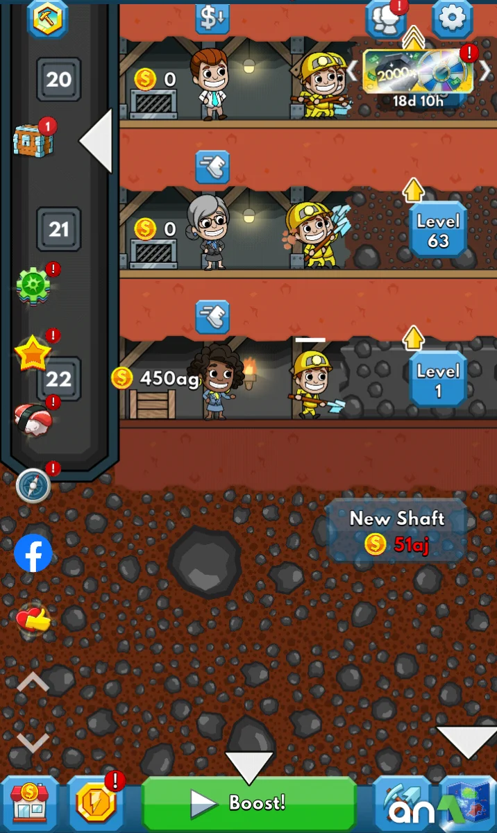 Idle Miner Tycoon (MOD, Unlimited Coins) 5.67.0 - imagem 6