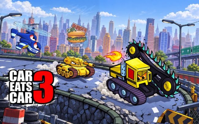 Download Car Eats Car 3 v4.7.0 MOD APK – MEGA MODIFICADO